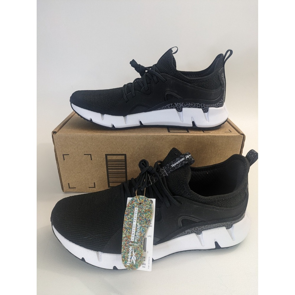Reebok Women's Zig Sky‎ 2.0 Sneaker, Black/White, 11